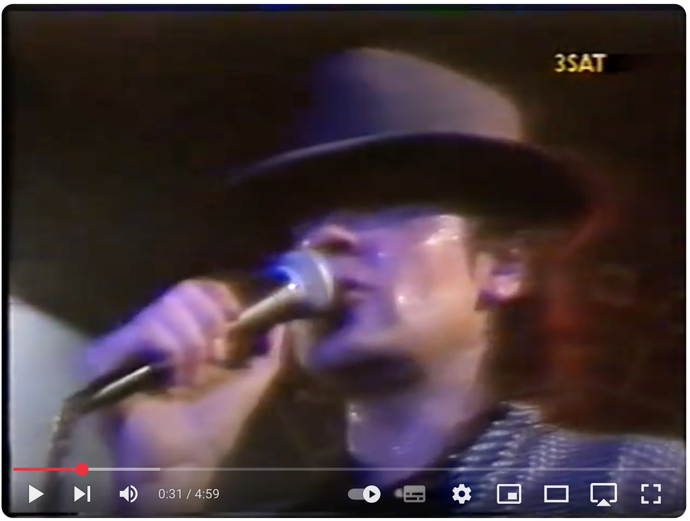 Udo Lindenberg singt 'Good Bye Jonny'